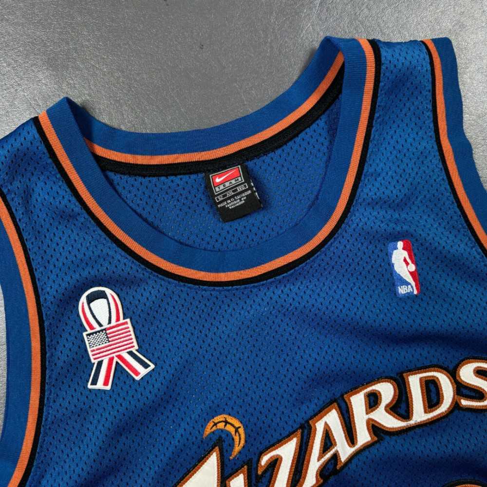 Washington Wizards Michael Jordan #23 Vintage Blue Jersey 911 Patch-Pro Kit Vault | Brand New 26/27 Sports Jerseys